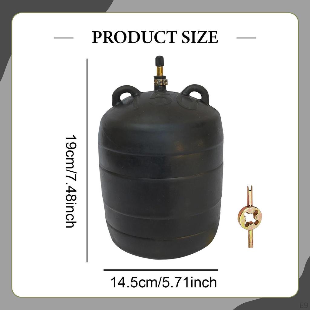 Надувная заглушка для труб, испытательный шар для сантехники, муниципальное обслуживание, резина, муниципальные трубы