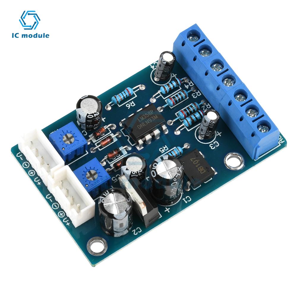 TA7318P AC/DC 12-15V Драйвер VU-метра Плата PCB Передняя часть Ламповый усилитель Измеритель дБ Измеритель уровня Модуль драйвера
