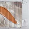 3D печать абстрактный линейный стиль акварельный набор штор для душа водонепроницаемый полиэстер занавеска для ванной украшение для дома с крючками