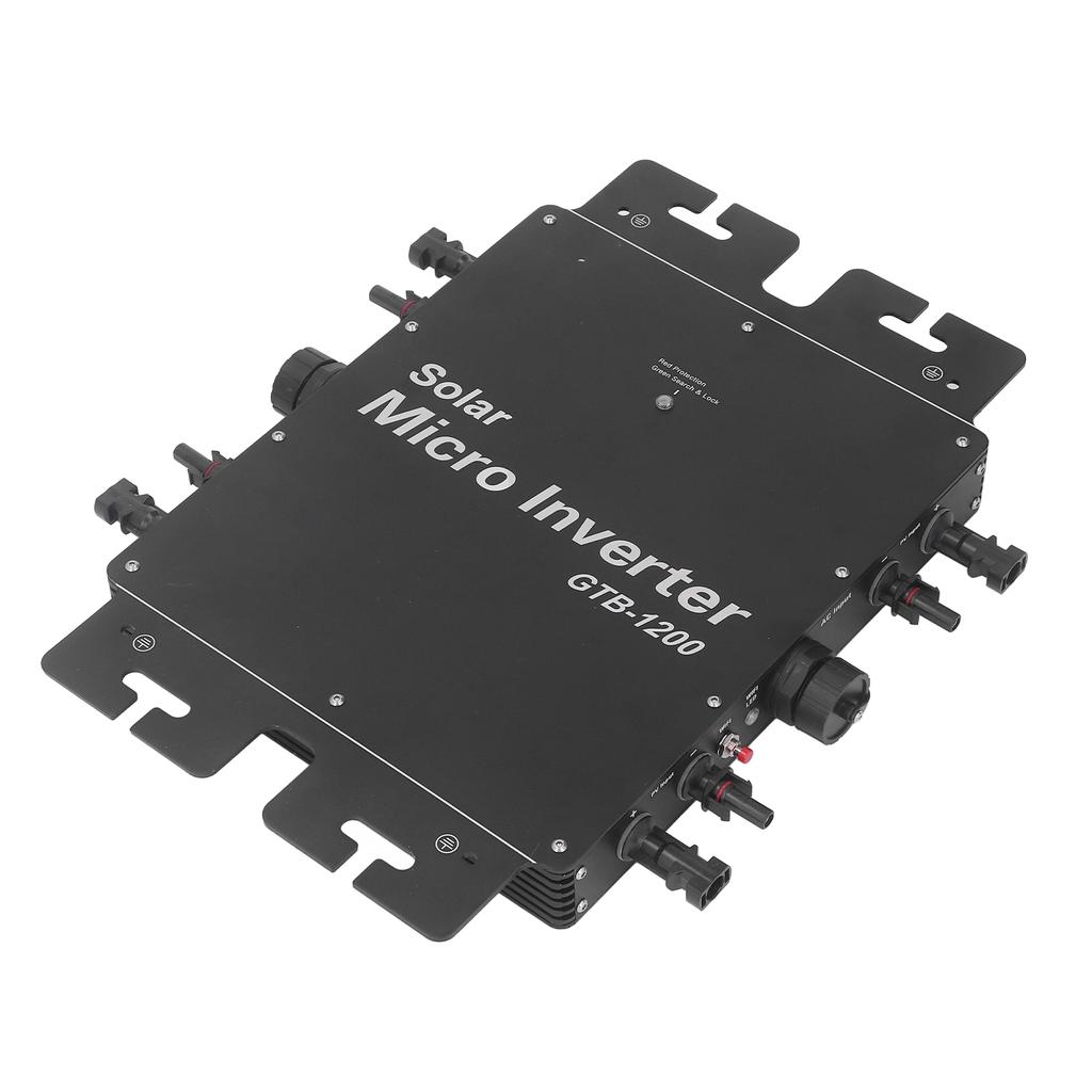 1200 Вт Солнечный сетевой инвертор IP65 Водонепроницаемый Автоматическая идентификация MPPT WIFI Микроинвертор