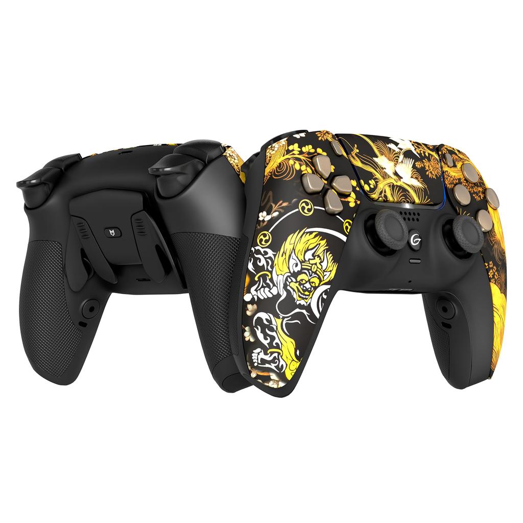 FusionX Custom Controller for PS5 Compatible Controller PC Compatible FPS Controller Button Type Paddle Type Remapping Profile Function Equipped with