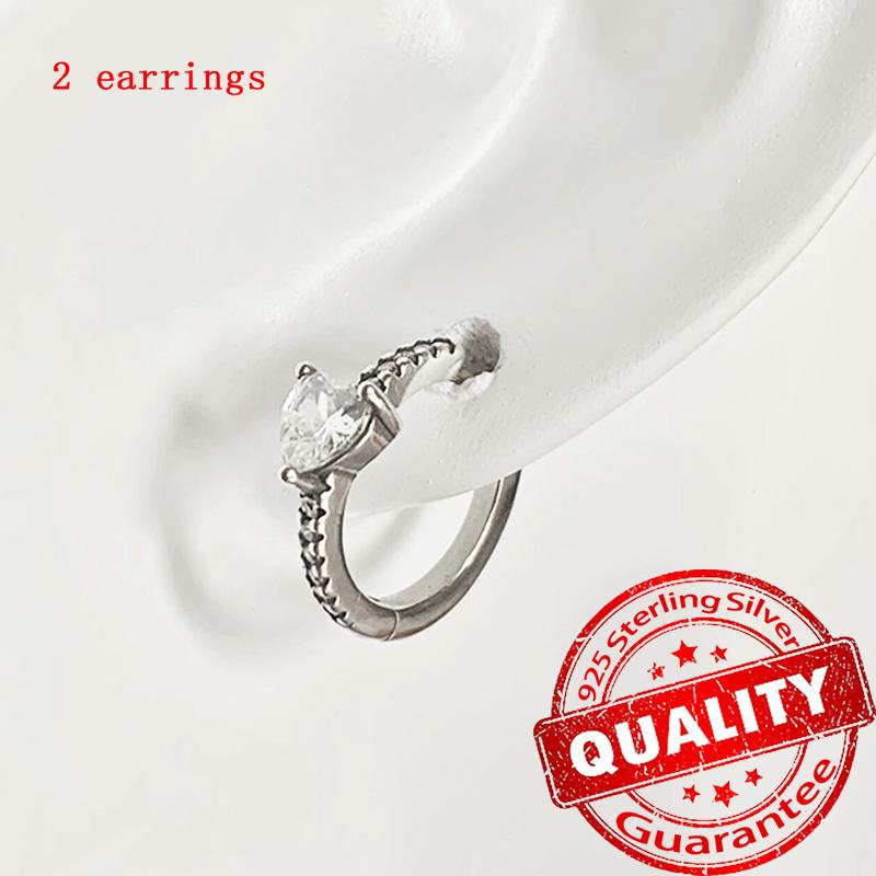 Новые медные серьги-пусеты в виде розовых бантиков с блестками и серьги-кольца с подвесками-паве для девочки, милые романтические украшения в подарок