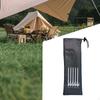 Tent Stakes Storage Bag Camping Tool Lightweight Case Peg Nails for Gardening