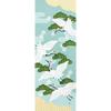 Hamamonyo Illustrated Hand Celebration Crane Dancing Towel