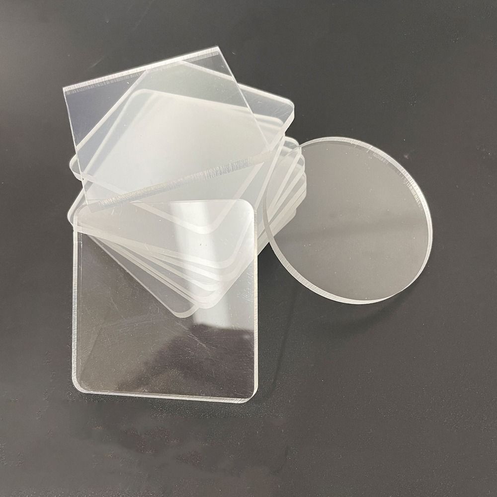 16 Штук Акриловые DIY Прозрачные Магниты на Холодильник Квадратные/Круглые Ручной Работы Магнитные Фото Стикеры Материал Комплект