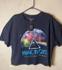 Pink Floyd "Темная сторона Луны" Черная хлопковая укороченная футболка Love Tribe 2XL Унисекс