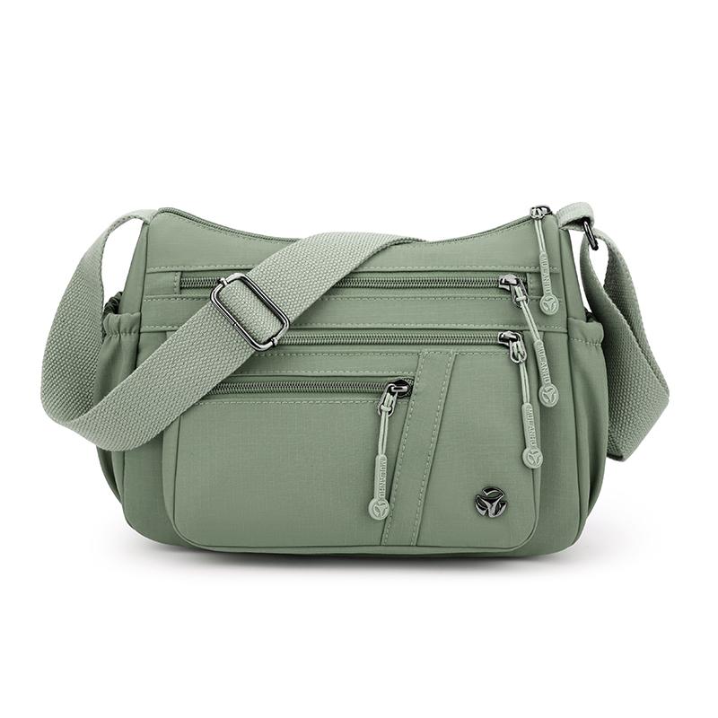 Женская маленькая квадратная сумка, большая вместительная сумка через плечо, сумка для мам среднего возраста, дорожная нейлоновая сумка через плечо