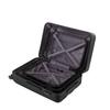 Set of 3 Rigid Suitcases (L-76cm) (M-66cm) (S-56cm) TRN BLACK