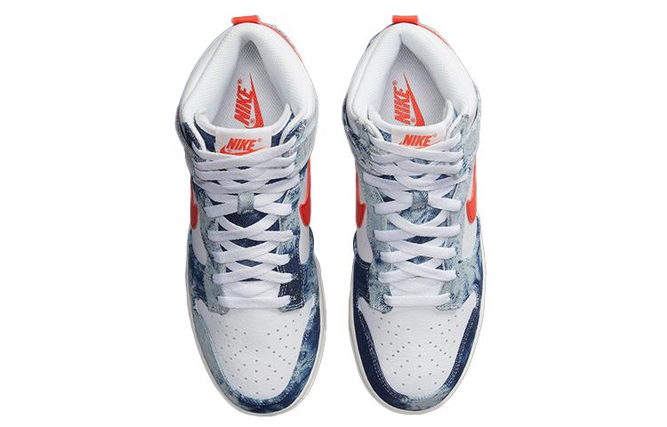 Nike Dunk High 'Washed Denim' Женские DV2181-900