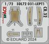 Eduard Масштаб 1/72 Space CR.32 Набор 3D-декалей для интерьера и фототравления (для Италери) Декали для пластиковой модели EDU3DL72031