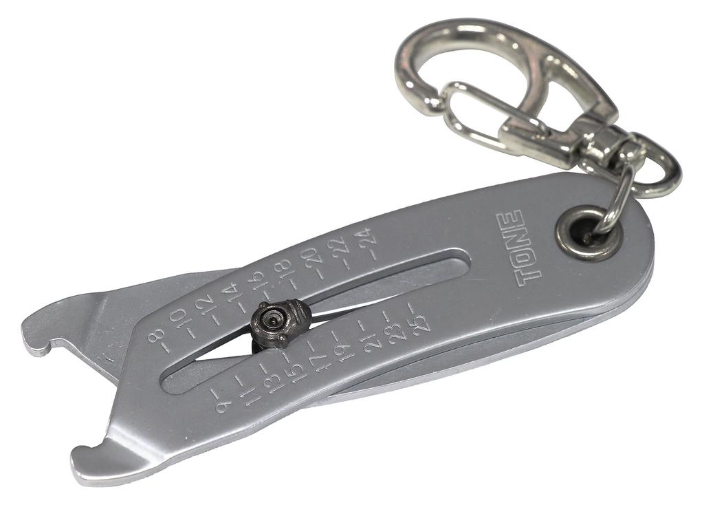 TONE Size Catch Keychain G-038