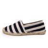 Men's Summer Linen Espadrille Slip-ons - Trendy Woven Canvas Straw Shoes