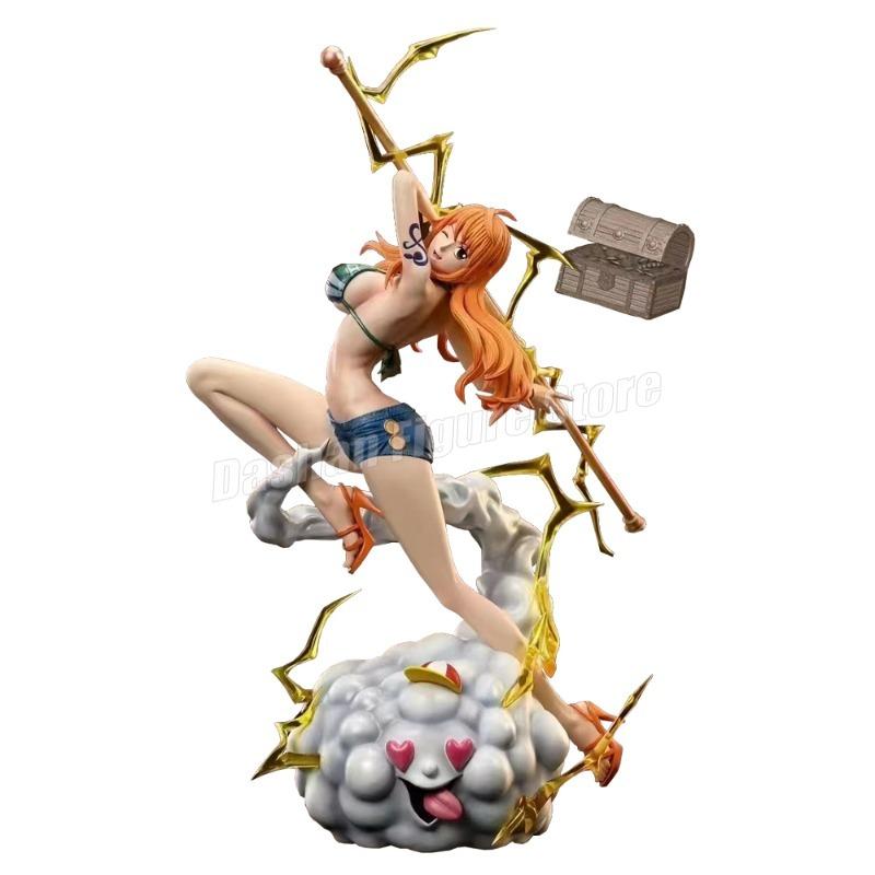 32cm One Piece Nami Action Figure Desktop Decoration PVC Collection Anime IU Straw Hat Pirates Gk Nami Figurine Model Toys Gifts