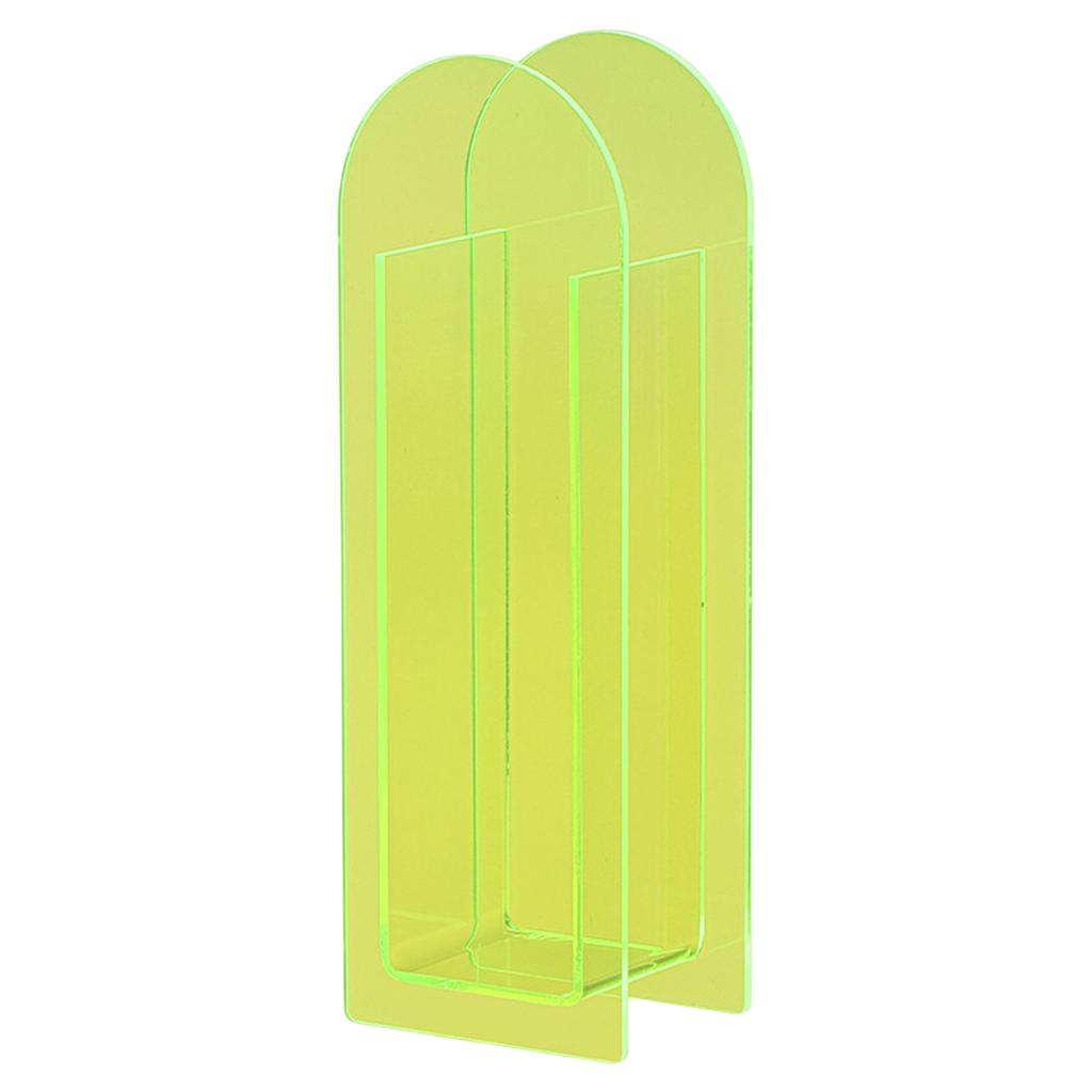 Креативная акриловая ваза Яркий цвет Стабильная декоративная основа