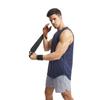 1 Pair Four-finger Ventilated Gym Wristband Cowhide Fitness Workout Gloves  Pull-ups