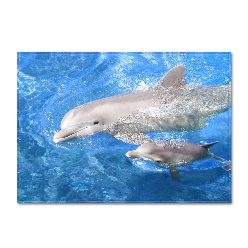 Animal Large Carpet Feather Wind Bedroom Floor Mat