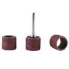 Drum Sanding Sandpaper Bands Sleeves Mandrel Woodworking Craft Polishing Kit (#80)