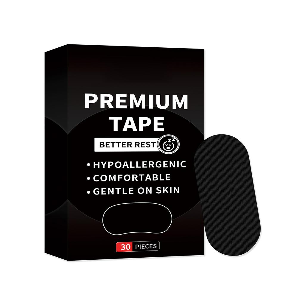 Пластырь от храпа для здорового сна, ночного сна, исправления открывания рта, герметизирующий пластырь от храпа 30 шт.