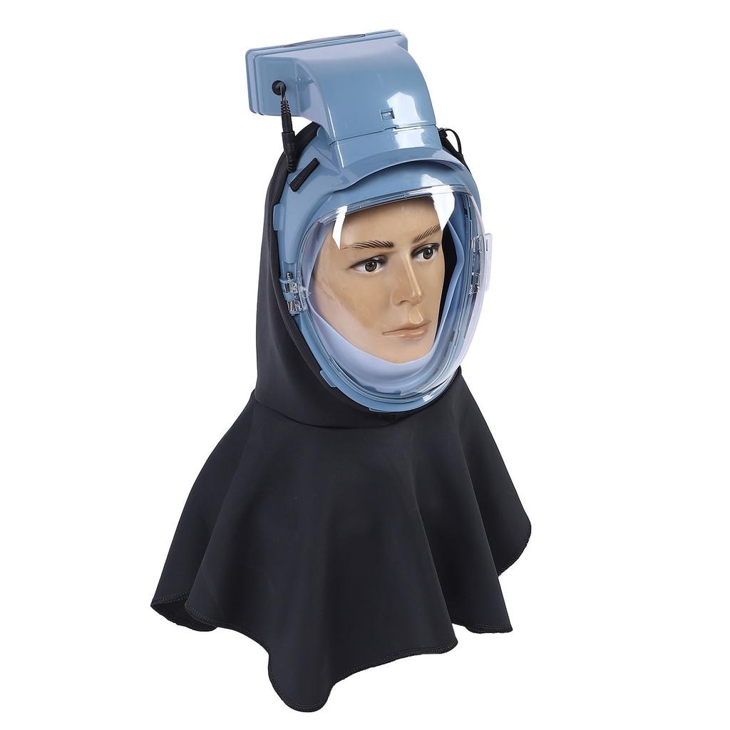 Электрический пылезащитный колпак с подачей воздуха, эффективная вентиляция, противотуманная линза, промышленный пылезащитный колпачок с