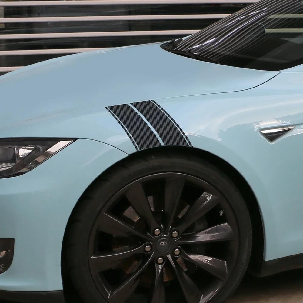 Автомобильная наклейка для Tesla Model 3 Y Наклейки на крылья автомобиля Водонепроницаемая виниловая декаль Наклейка Индивидуальный Автомобильный Экстерьер Автоаксессуары