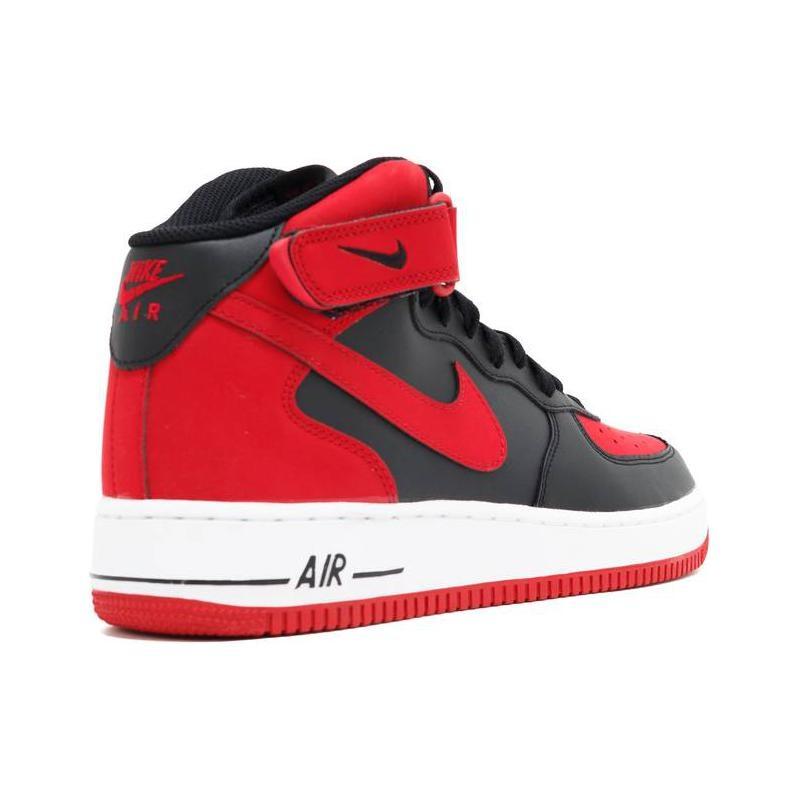 Nike Air Force 1 Mid '07 'Black Gym Red' Men's 315123-029