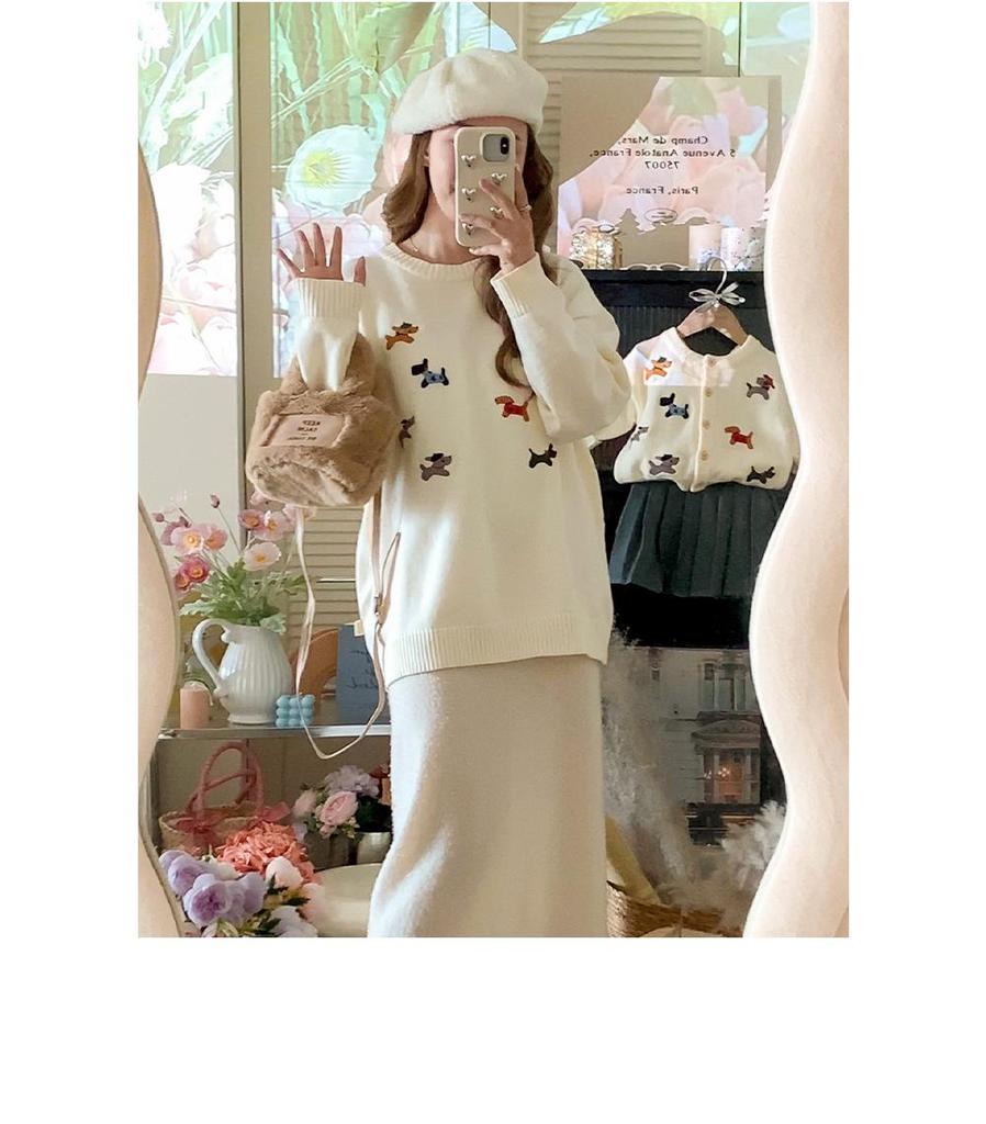 Premium Knitted Family Outfits for Spring & Autumn: Matching Sets for Parent-Child (3 or 4) - Mother-Son & Mother-Daughter Styles