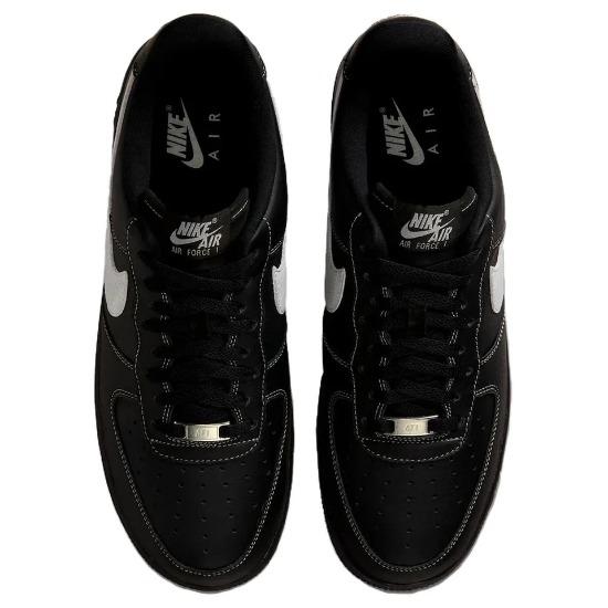 Nike Кеды для скейтбординга Air Force 1 с низким верхом Унисекс Черные HQ2037-006