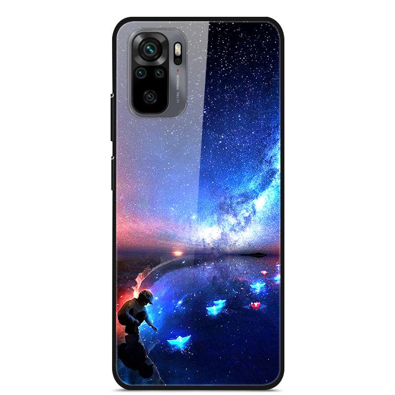 Закаленное Стекло Чехол Для Xiaomi Redmi Note10 Pro Чехол Стеклянная Задняя Крышка Для Xiaomi Redmi Note 10 10Pro Max Чехол Note10 5G Корпус