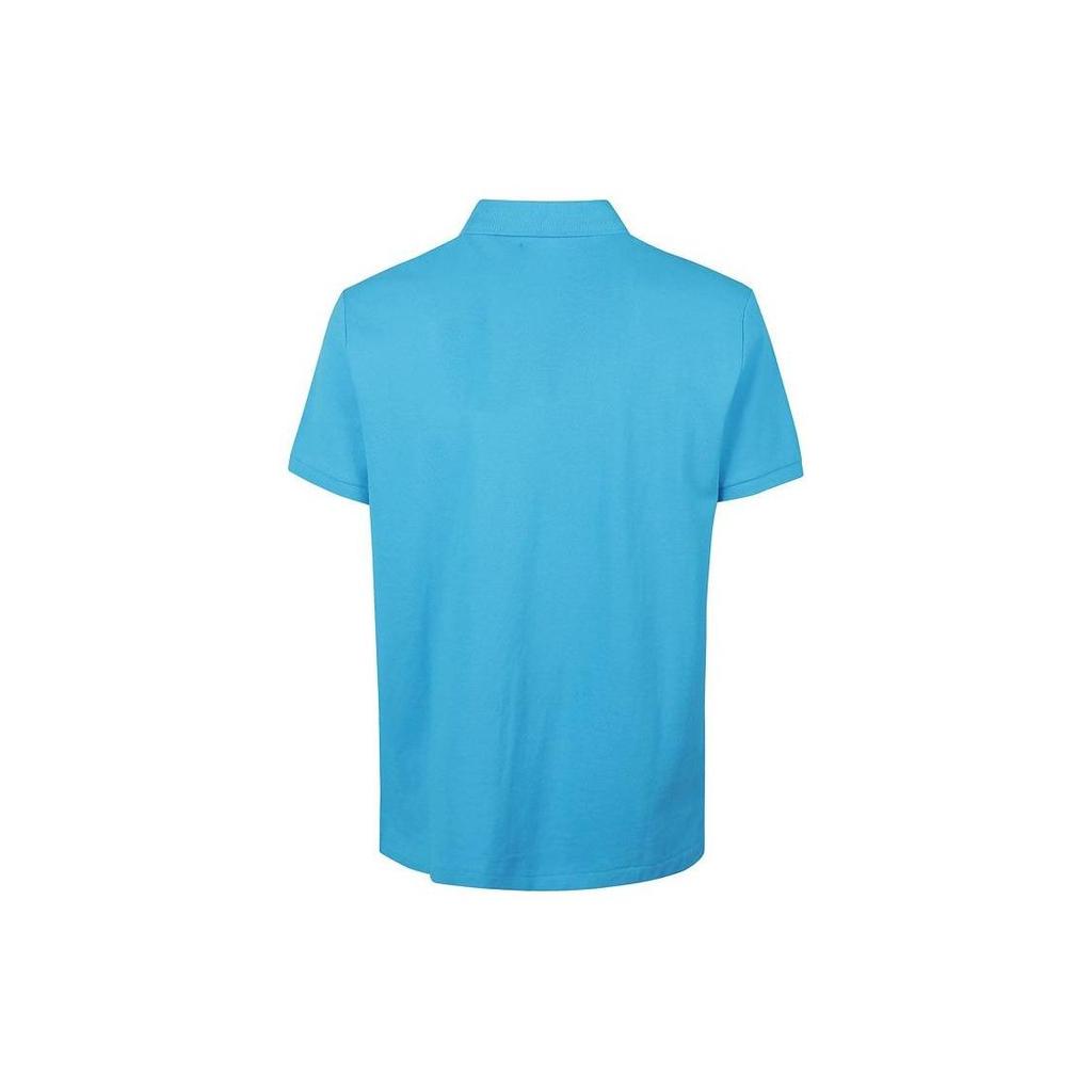 Polo Ralph Lauren Logo Вышитый однотонный короткий рукав рубашки поло мужские топы синий 710782592-022