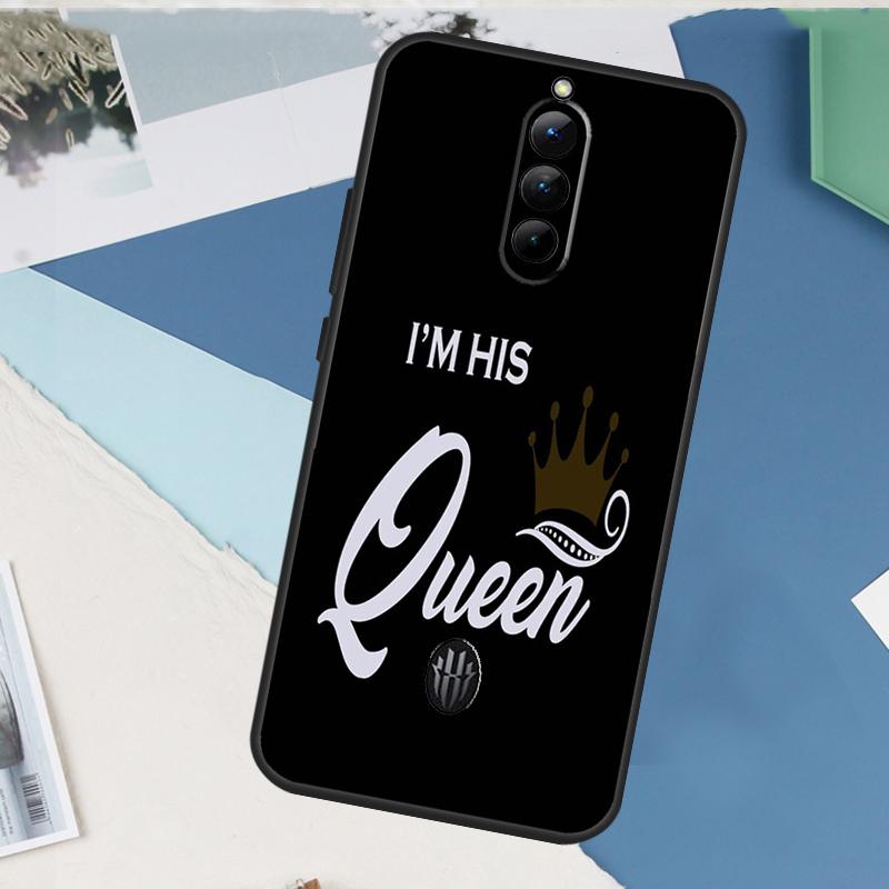 King Queen Couple Lovers Case For ZTE Nubia Red Magic 10S 11 10 9 8 8S 9S Pro Plus 6 7 6S 7S Pro 5G 6R 10 Air Cover