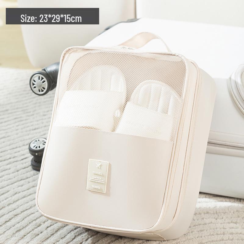 Портативная трехслойная пылезащитная сумка для хранения обуви - Легкая переноска, ручная, для путешествий на открытом воздухе