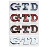 Новый 3D металлический значок GTD Наклейка на автомобиль Наклейка-шильдик на заднюю дверь Для Volkswagen VW Polo Golf 5 6 7 Passat Scirocco GTD Аксессуары