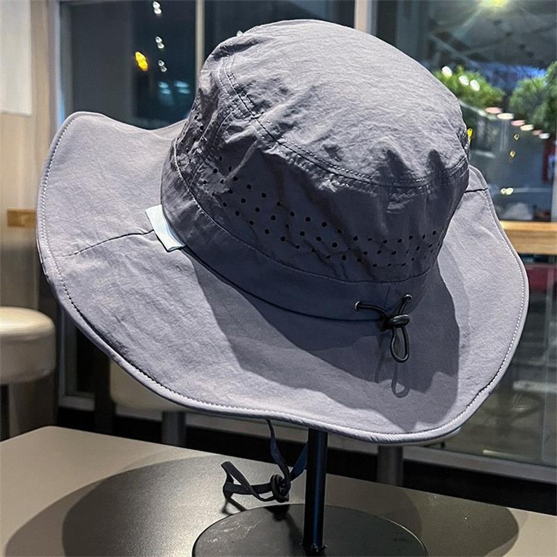 [Large Head Circumference] Summer quick-drying sun hat, unisex, outdoor mesh breathable hat with UV protection, suitable for hiking
