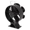 6 Blades Fireplace Fan Thermoelectric Module Wood Stove Fan Heat Powered Wood Burning Air