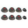 Silicone Ear Tips Earbud Covers for JBL Tune Flex True Wireless Earbuds Comfort Fit Replacement Eartips
