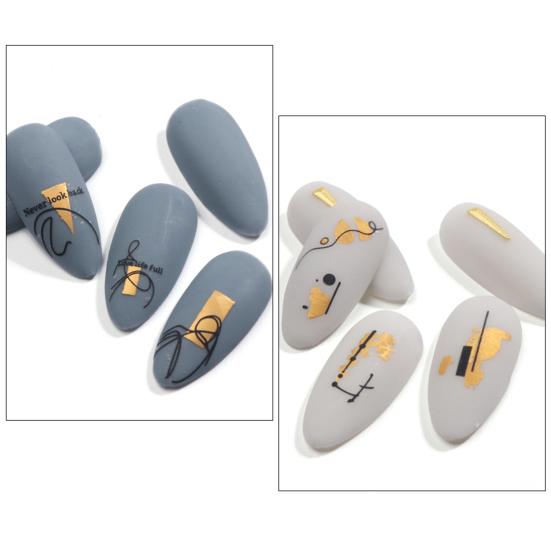 Стильные наклейки для ногтей Креативные легкие DIY