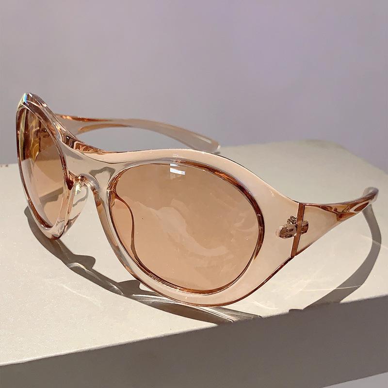 Oversized Punk Big Frame Vintage Sunglasses Women For Men Luxury Brand Designer Sun Glasses Popular Fashion Future Shades Uv