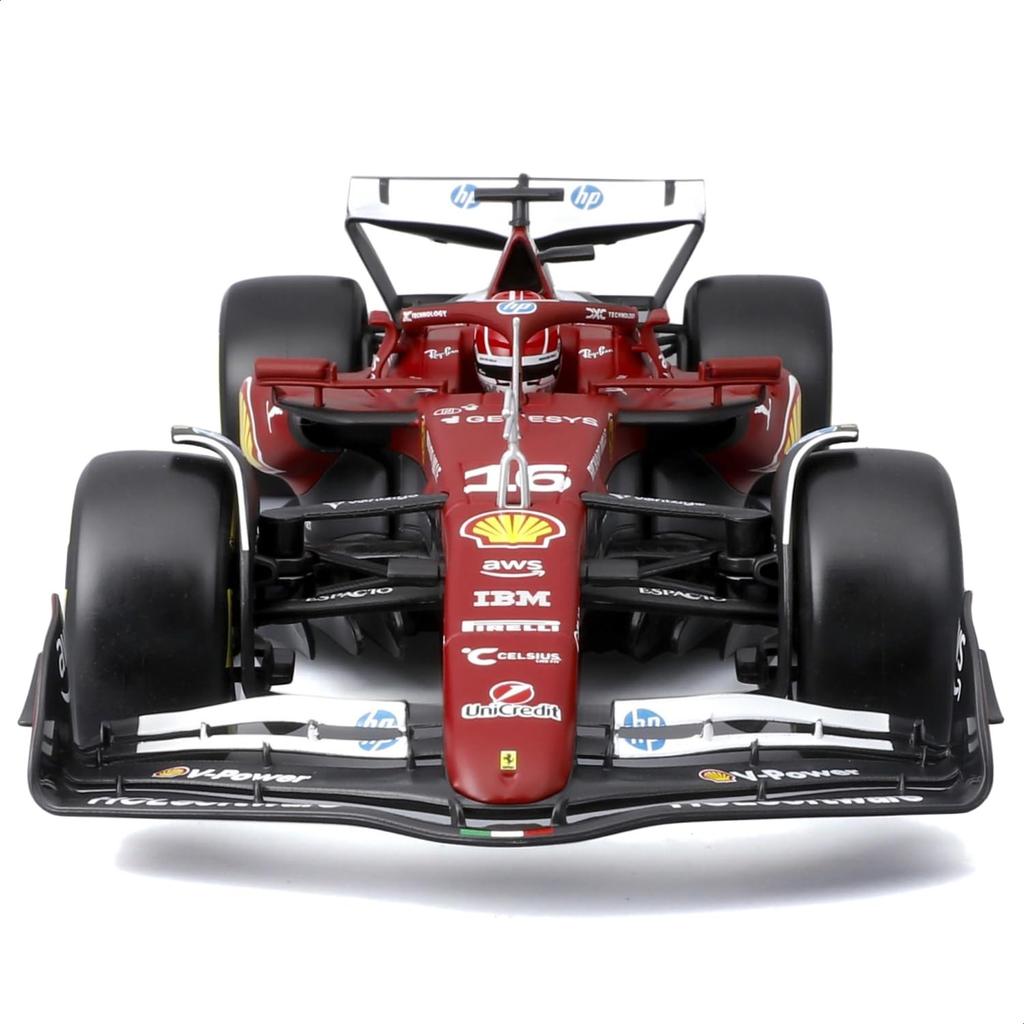 Bburago 2025 Модель F1 Ferrari Шарль Леклер Гран-при Австралии Литая Миниатюрная Машинка Готовый Продукт 1/18 SF-25 #16 / 18-16816 (# 16)