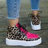 Women Sneakers Leopard Platform Ankle Designer Sneakers Casual Running Sport Shoes Autumn Walking Comfortable Shoes for Women