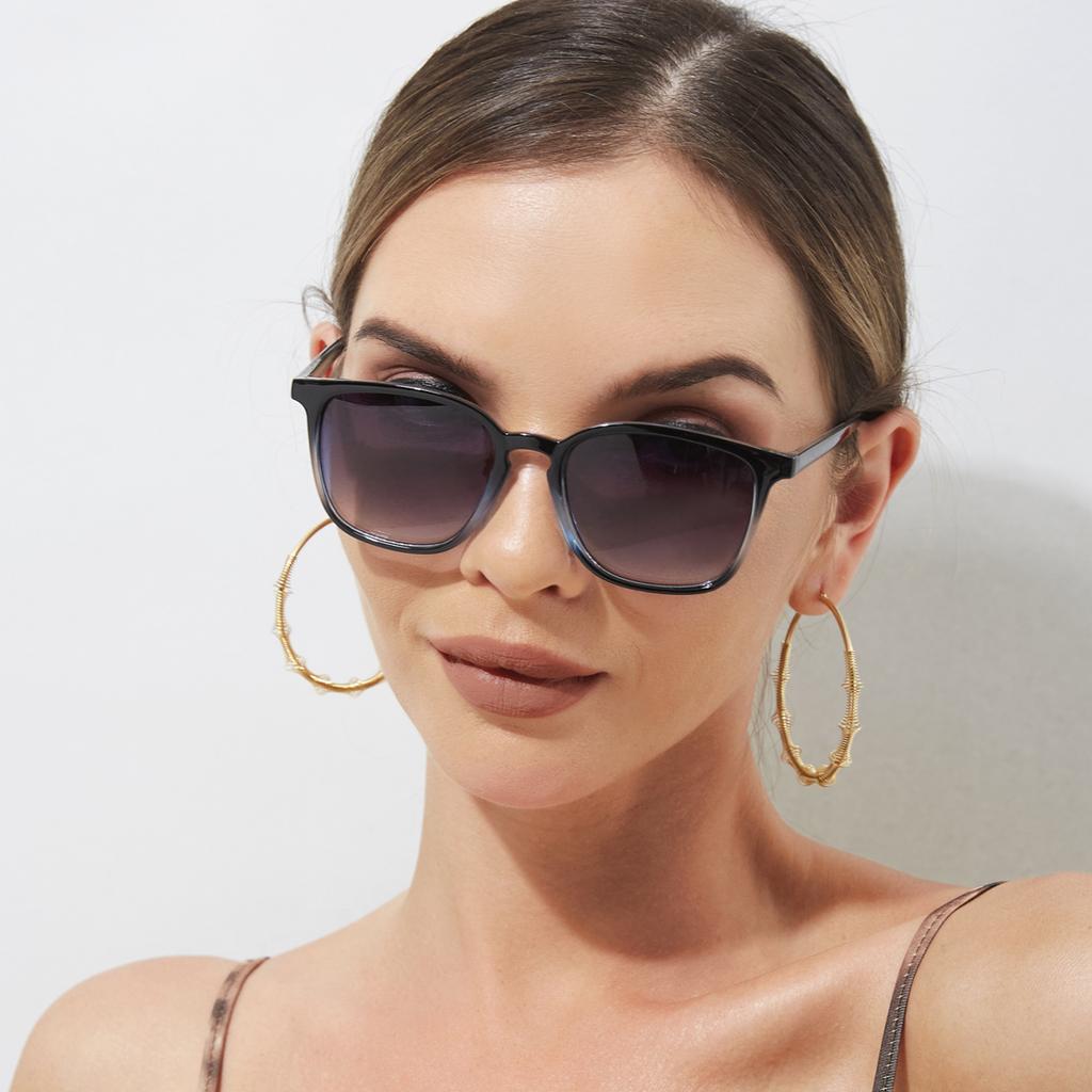 Protective Glasses Square Small Sunglasses Women Purple Colorful Sun Glasses Female Gradient Hip Hop Shades Uv400