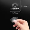 2/5/10 шт. Наклейка с логотипом автомобиля, Наклейки на центральную консоль, Автоаксессуары для Honda Fit Mugen Insight Type S R VTEC DOHC Modulo Vezel Legend RR Si