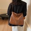 Large Bag Women's New Winter Large-capacity Casual Messenger Bag Fashionable Versatile Tote Bag