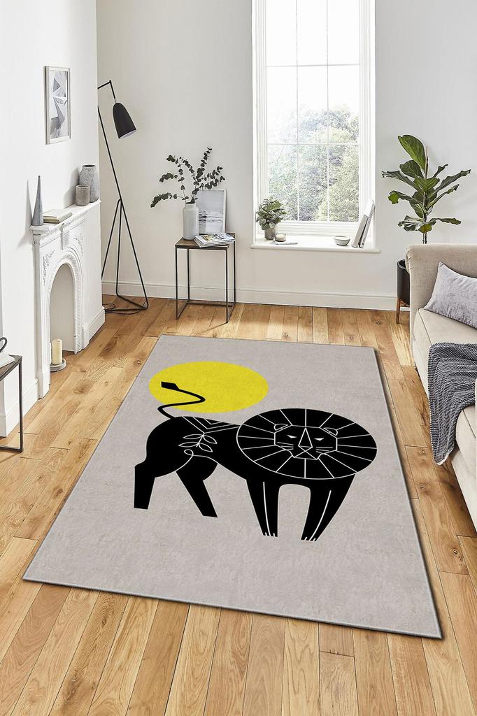 Современный домашний ковер с 3D-печатью, декоративный специальный дизайн, моющийся, нескользящий, устойчивый к пятнам мягкий коврик для спальни, гостиной