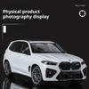 1:18 Литые Диски BMW X5M Модели Автомобилей Игрушечное Колесо Рулевое Управление Миниатюрные Транспортные Средства 6 Дверей Открываются Модель Автомобиля Мальчики Образовательные Игрушки