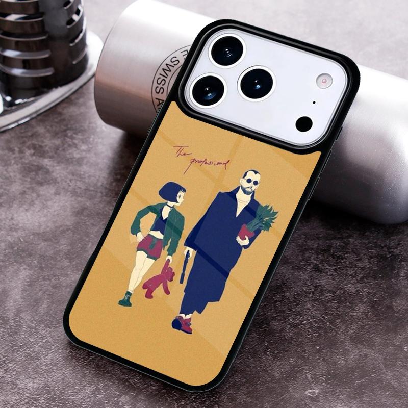 Чехол для телефона Leon Movie для iPhone 17 16 15 Pro Max Air 14 13 12 11 Plus Ударопрочный Чехол Capa