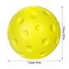 Quiet Foam Pickleballs for Indoor Outdoor Practice Pickleball Balls with Exact Real Ball Bounce Silent Pickleball Practice Ball