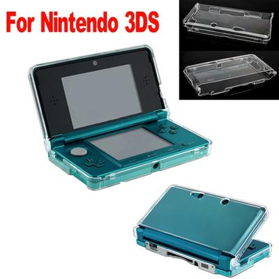 Прозрачный твердый чехол для Nintendo 3DS NS 3DS Console, полная защита, пластиковый чехол для игровых аксессуаров