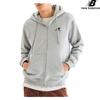 New Balance Half Club Nbmdd41013 Mg Essential Brushed Hoodie Zip Up Unisex Hoodie Zip Up
