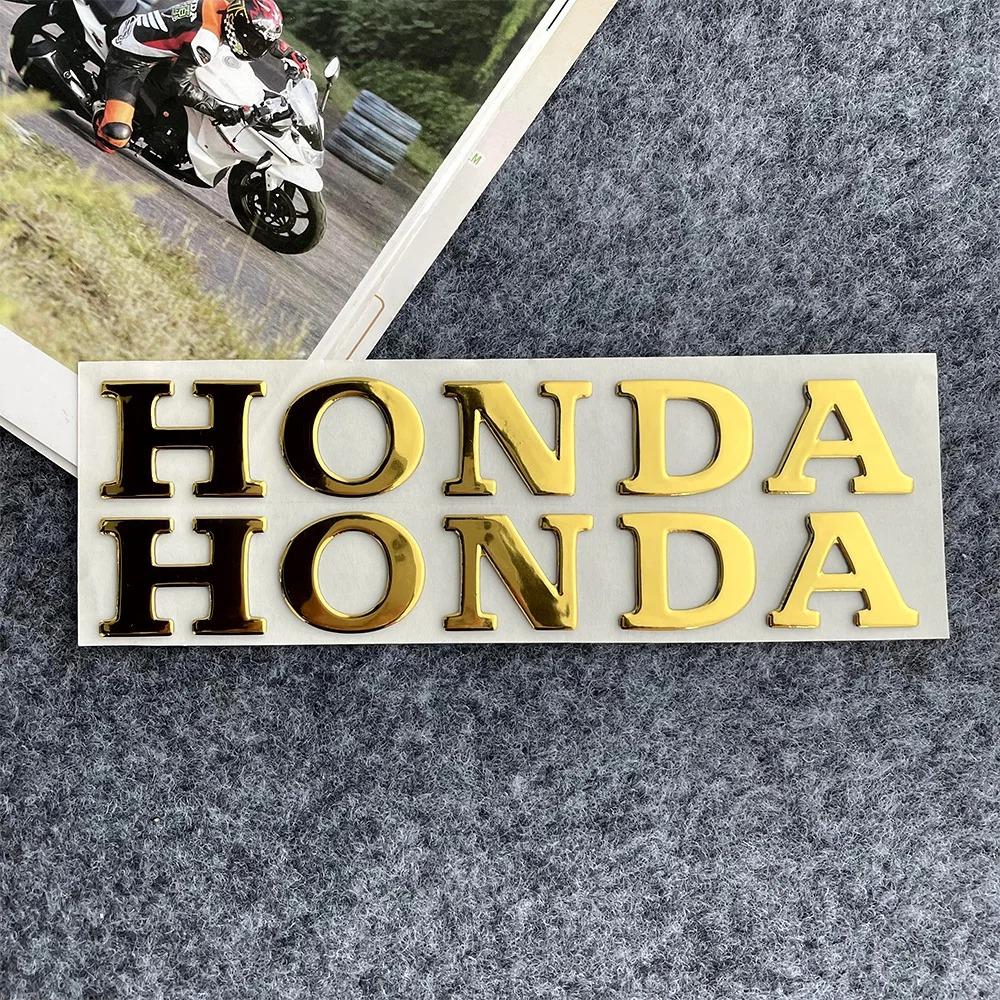 FIQ1 Honda Sticker 3D Letter Label Motorcycle Decoration Accessories Fuel Tank Body Tail Wing Side Pcx160nss350pcx125cbr650r