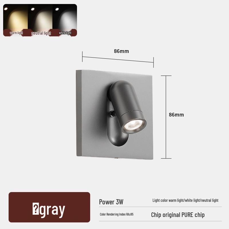 Вращающийся настенный светильник на все сезоны - Прикроватное чтение и декоративное освещение